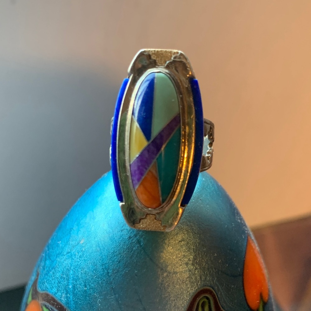 Carolyn Pollack Relios 925/14kt inlay ring.